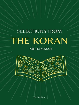 cover image of Selections from the Koran